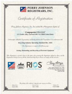 CompuPoint USA RIOS certificate C2026 02799, valid through June 5, 2029