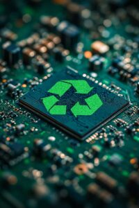 Electronics recycling operations at CompuPoint USA